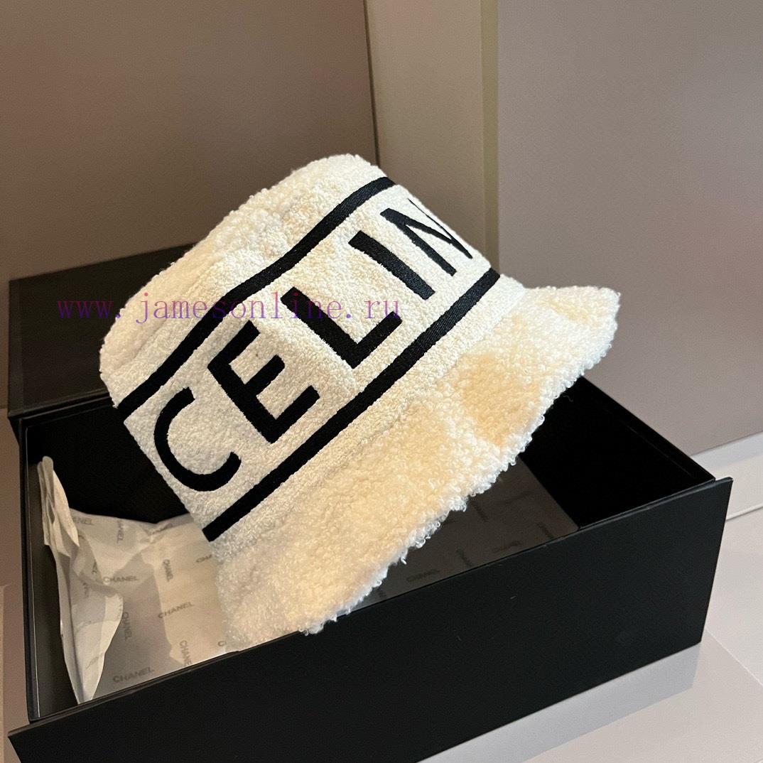 Celine lamb wool fisherman hat, head circumference 57cmgnol0k01 - Image 5