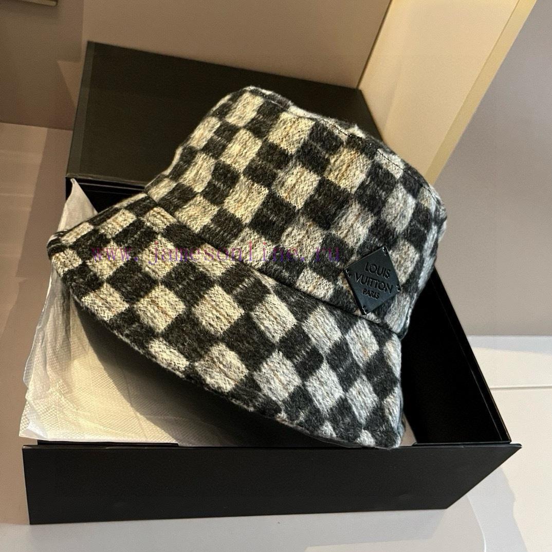 Lv Louis Vuitton checkerboard fisherman hat, head circumference 57cmw0al54da - Image 3