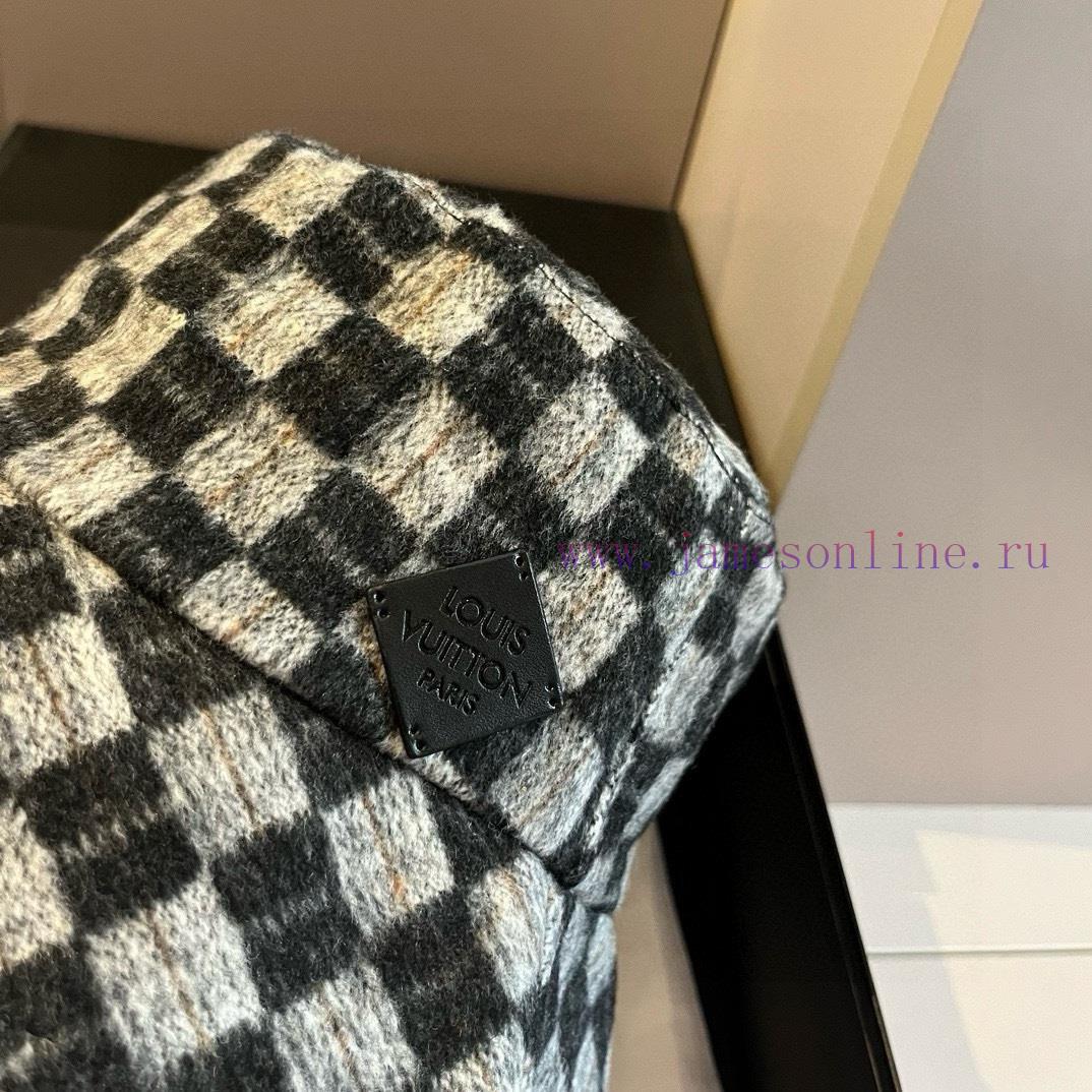 Lv Louis Vuitton checkerboard fisherman hat, head circumference 57cmw0al54da - Image 5