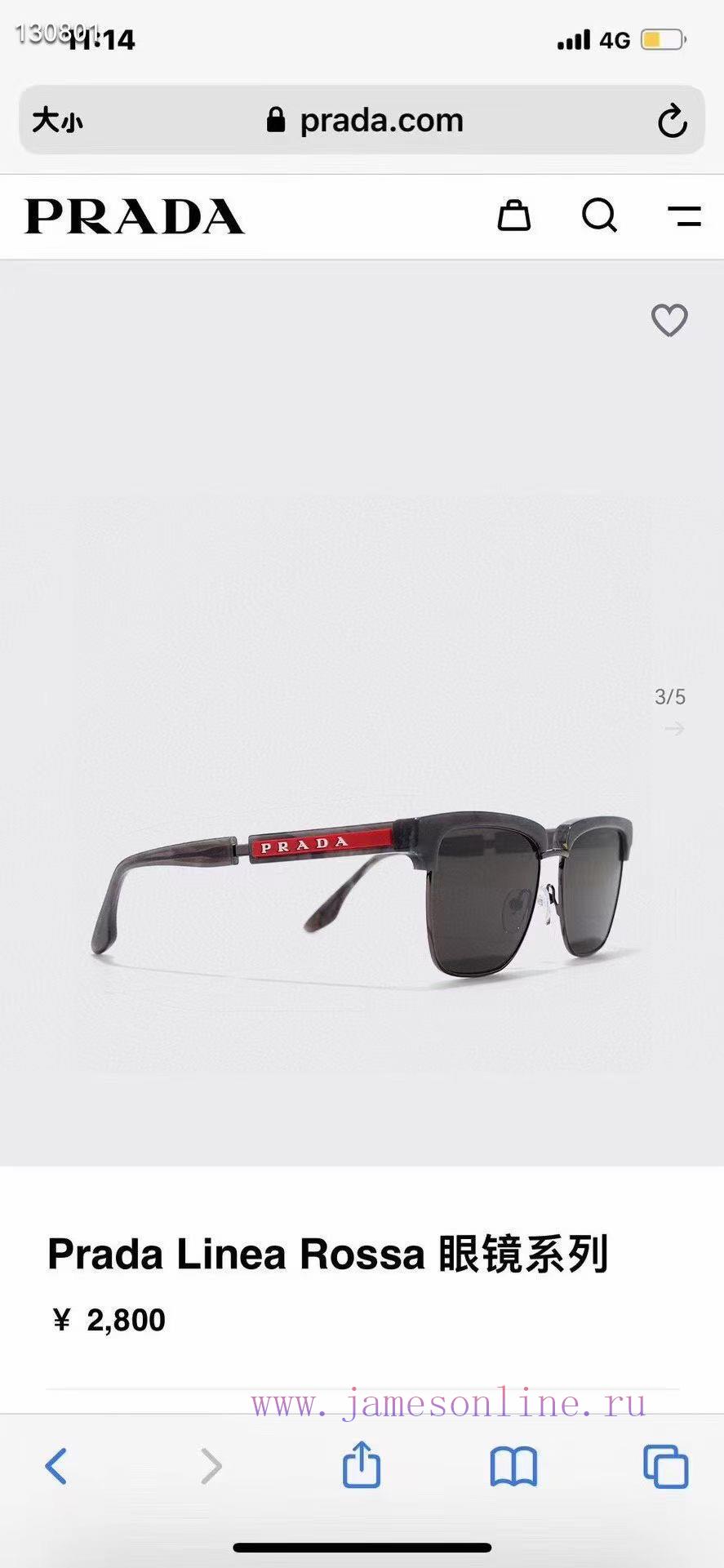 Prada MODELSPS08YSSIZE55 ports 16-140lh1lnqgf
