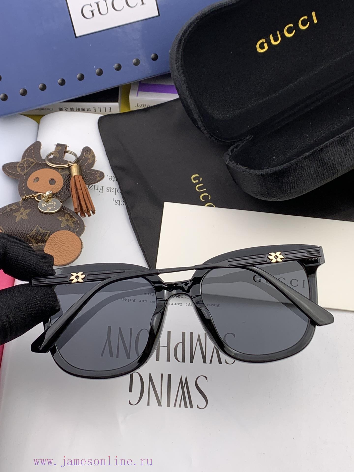 GUCCI2023 Spring New Trendy Popular Fashion Box Polarized Sunglasses High Quality Comfortablsspwfzw0 - Image 9