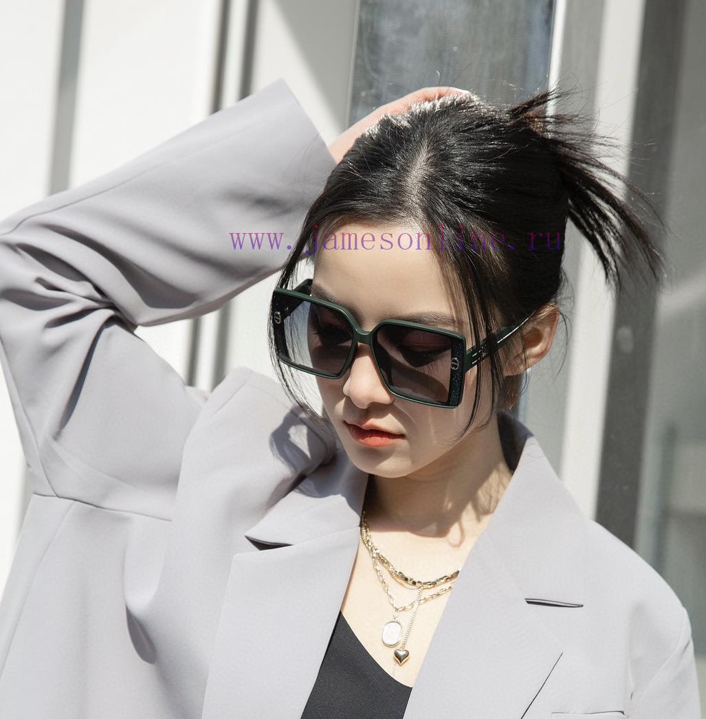 DIOR - Dior Spring New Trendy Popular Fashion Box Polarized Sunglasses High Quality Wear Coma6c7w492 - Image 3