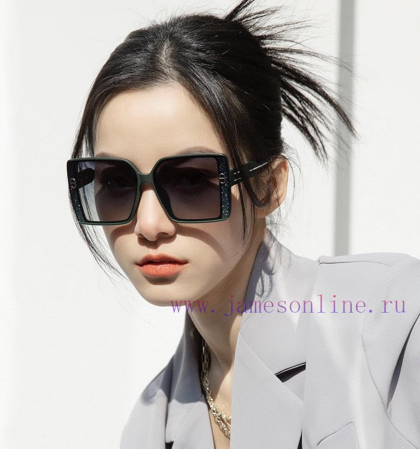 DIOR - Dior Spring New Trendy Popular Fashion Box Polarized Sunglasses High Quality Wear Coma6c7w492 - Image 4