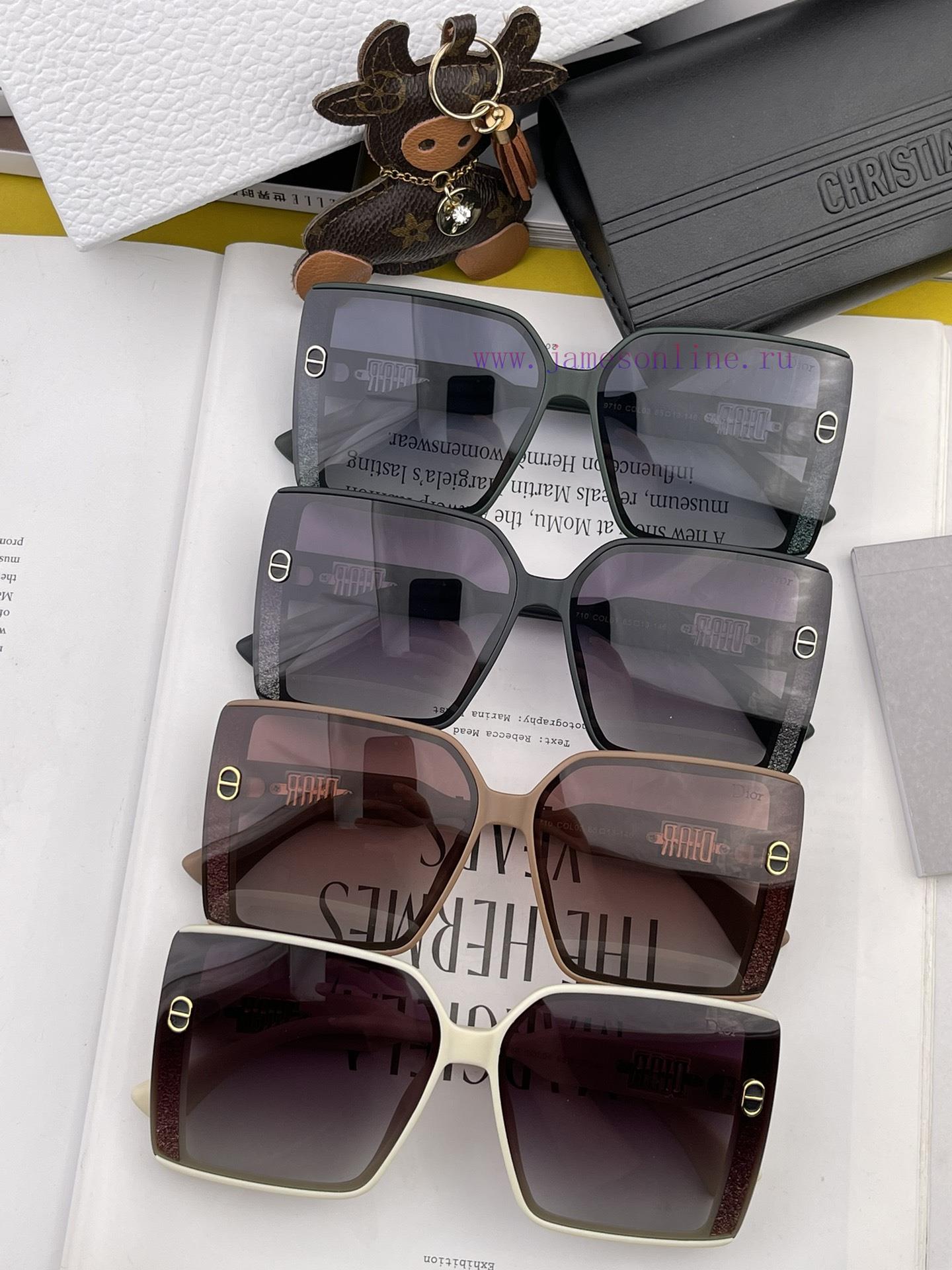 DIOR - Dior Spring New Trendy Popular Fashion Box Polarized Sunglasses High Quality Wear Coma6c7w492 - Image 10