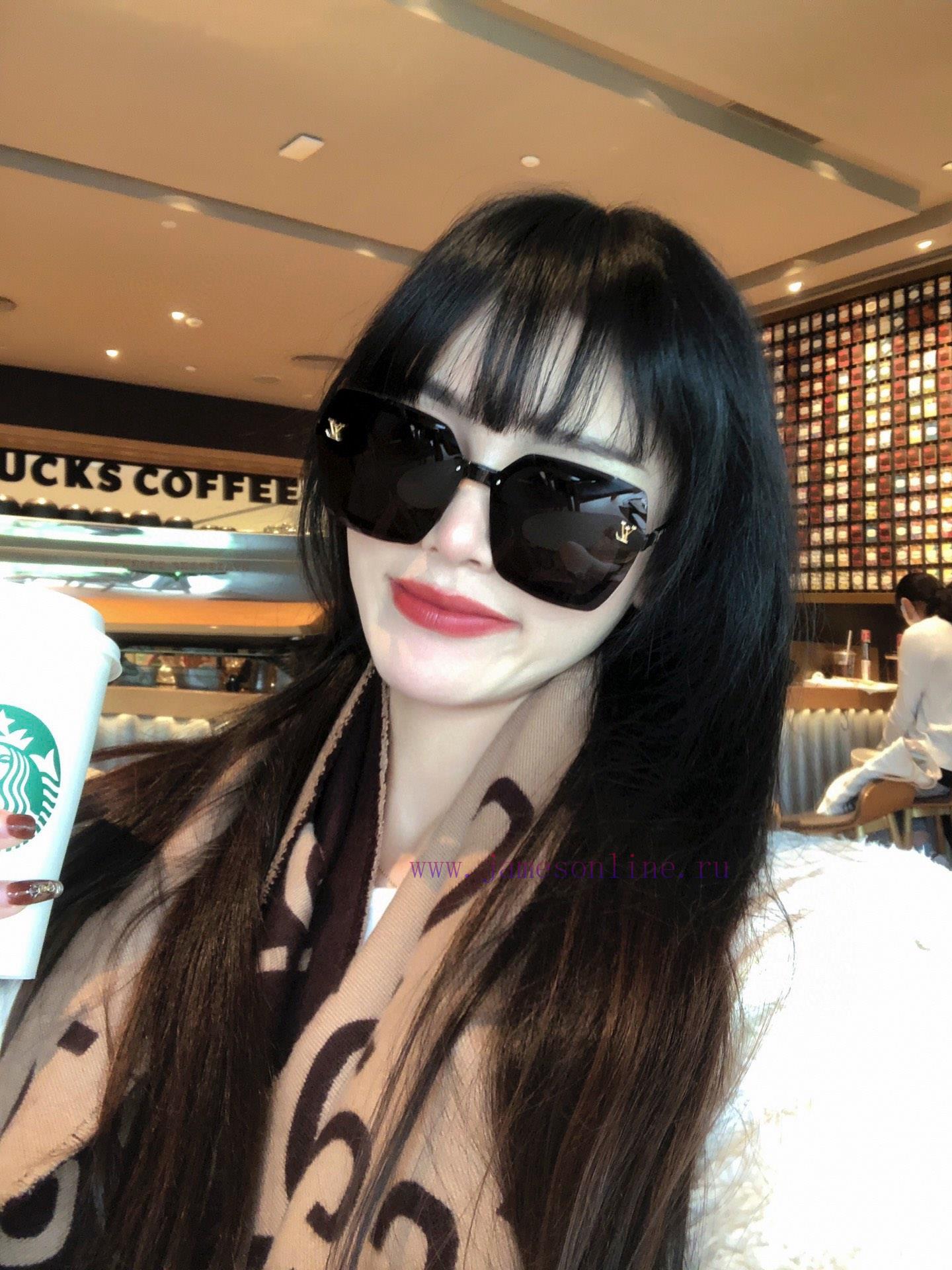 LV 2024 Spring New Trendy Popular Fashion Box Sunglasses High Quality Comfortable Wearing In6mno0xfy - Image 2