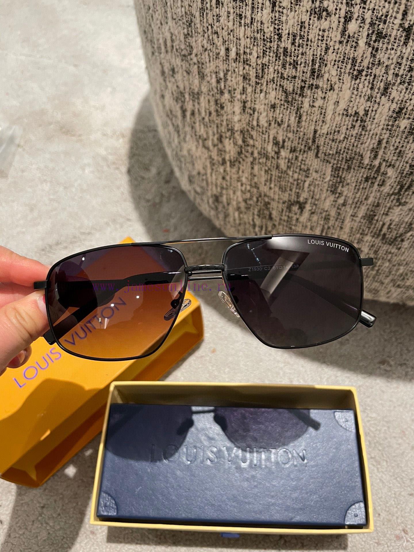 High quality Lv men's polarized sunglasses with high-definition nylon lenses and ultra lightfipd92f3