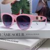 Chanel's new cat eye retro sunglasses for women, summer sun protection, pearl mountain camelg54jimw6