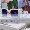 MiuMiu Misu 2024 New Large Frame Square Sunglasses European and American Millennium Hot Girlqd7m2p1v