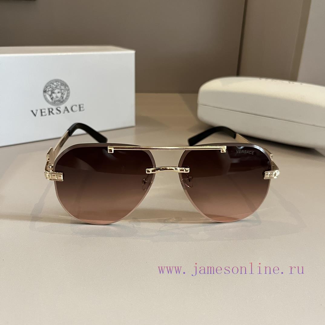 Versace European and American style fashionable sunglasses, men's polarizing glasses, and meo2x9h1jk - Image 3