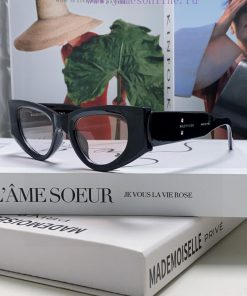 Balenciaga 2024 New Cat Eye Sunglasses Personalized Sunshade for Men and Women Polarized Litpi5vj04t