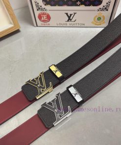LV... Louis VuittonMaterial: Leather Belt with 100% Head Layer. The leather belt is guarante 73sx22q2