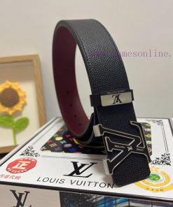 LV... Louis VuittonMaterial: Leather Belt with 100% Head Layer. The leather belt is guarante vp0x7rdu