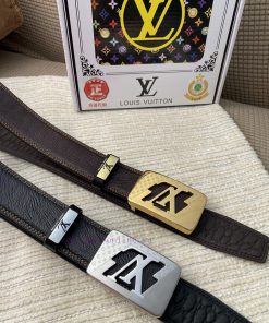 LV... Louis VuittonMaterial: Leather Belt with 100% Head Layer. The leather belt is guarante qvnns7p2