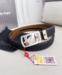 Jenny Ermenegido Zelma. Belt Automatic BeltPure steel material automatic buckle, top layer c mciymk9b