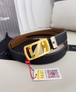 Jenny Ermenegido Zelma. Belt Automatic BeltPure steel material automatic buckle, top layer c spz8pa18