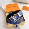 LV... Louis Vuitton Belt and BeltsBuckle, classic pure steel material buckle, top layer cowh tuz8gls7