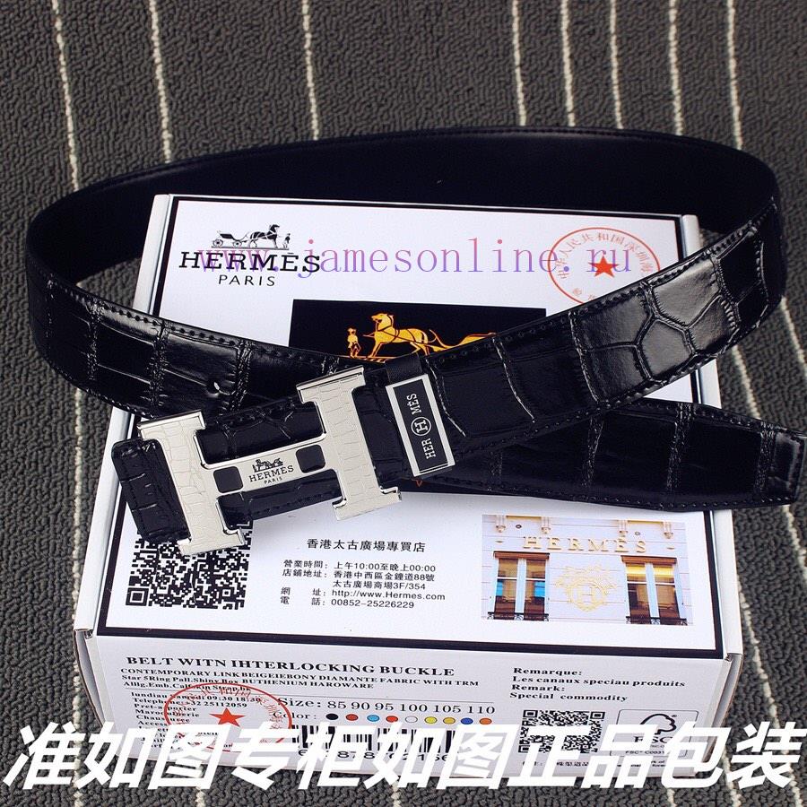 Hermes Her.. Mes ️ Crocodile PatternIdentify and receive a punch as a giftMaterial: 100% hea a4q8xbp7 - Image 7
