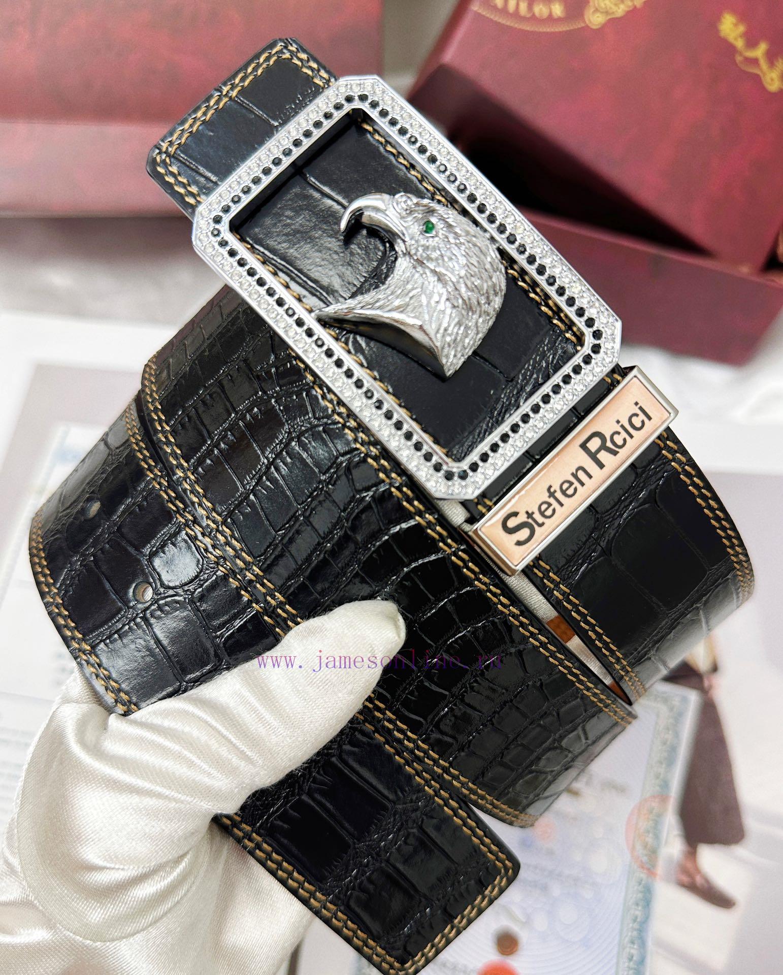 Belt Stefen Rcici Nitz ️Belt replica Private customized high-end supply versionImported orig 08js5352 - Image 3