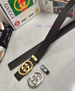 Gucci. Gucci  Material: Leather Belt with 100% Head Layer. The leather belt is guaranteed to i8sv11fd