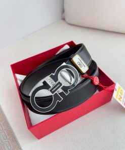 Ferragamo Ferrgamo ️ Belt and beltHanging buckle, classic hanging buckle made of pure copper zrn2tncq