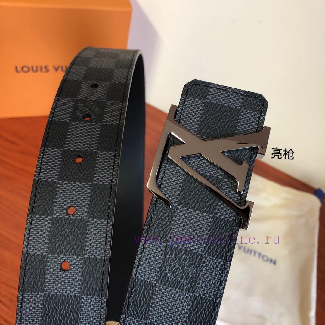 LV. Yiluweideng ️Materials: Italian imported original cowhide, original leather steel buckle p3te9nmk - Image 4