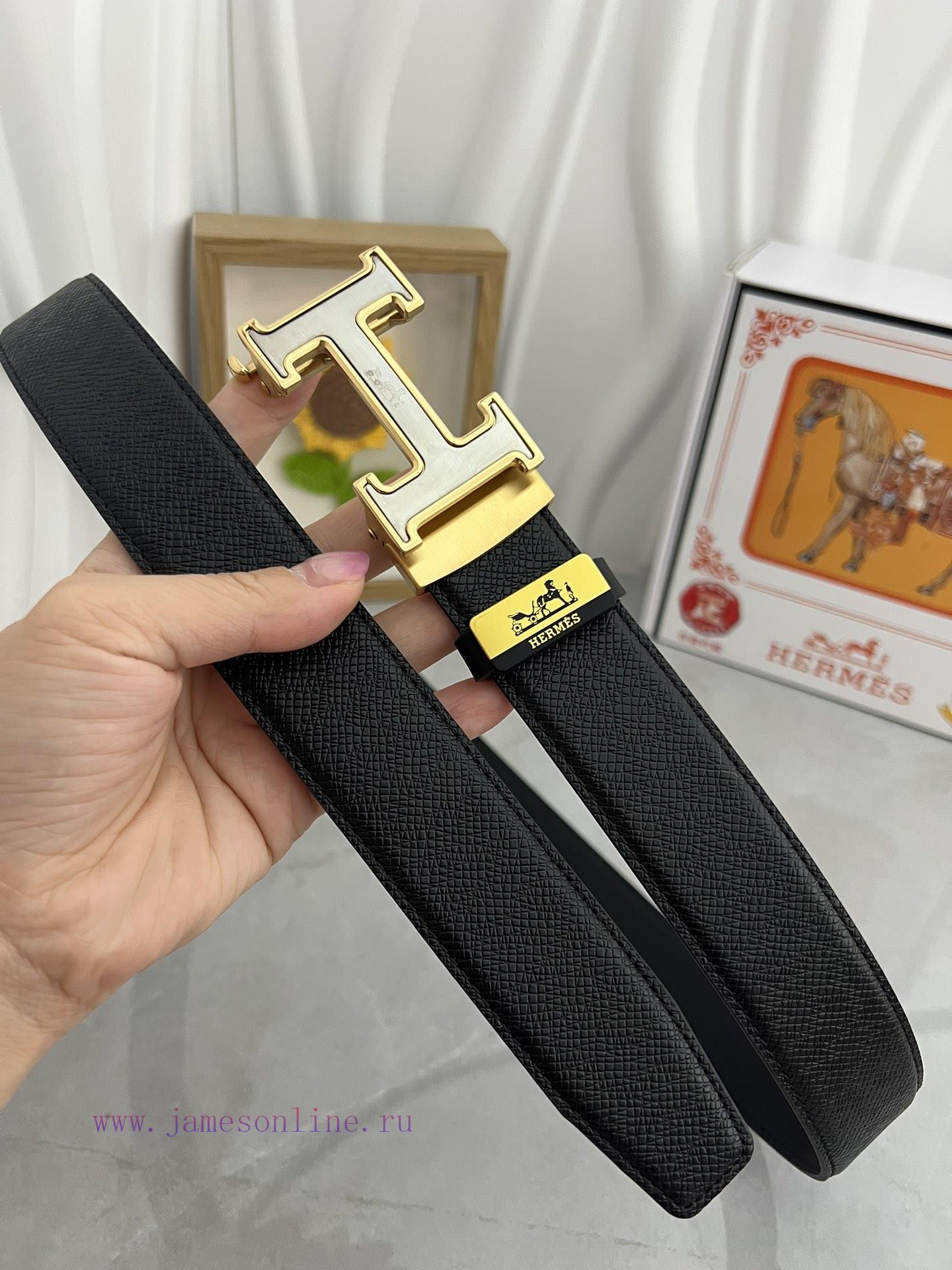 Hermes Herm è s automatic beltMaterial: Leather Belt with 100% Head Layer. The leather belt z47l8mfi - Image 3