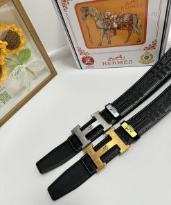 Hermes Hermès  Material: Leather Belt with 100% Head Layer. The leather belt is guaranteed t p780nlnn