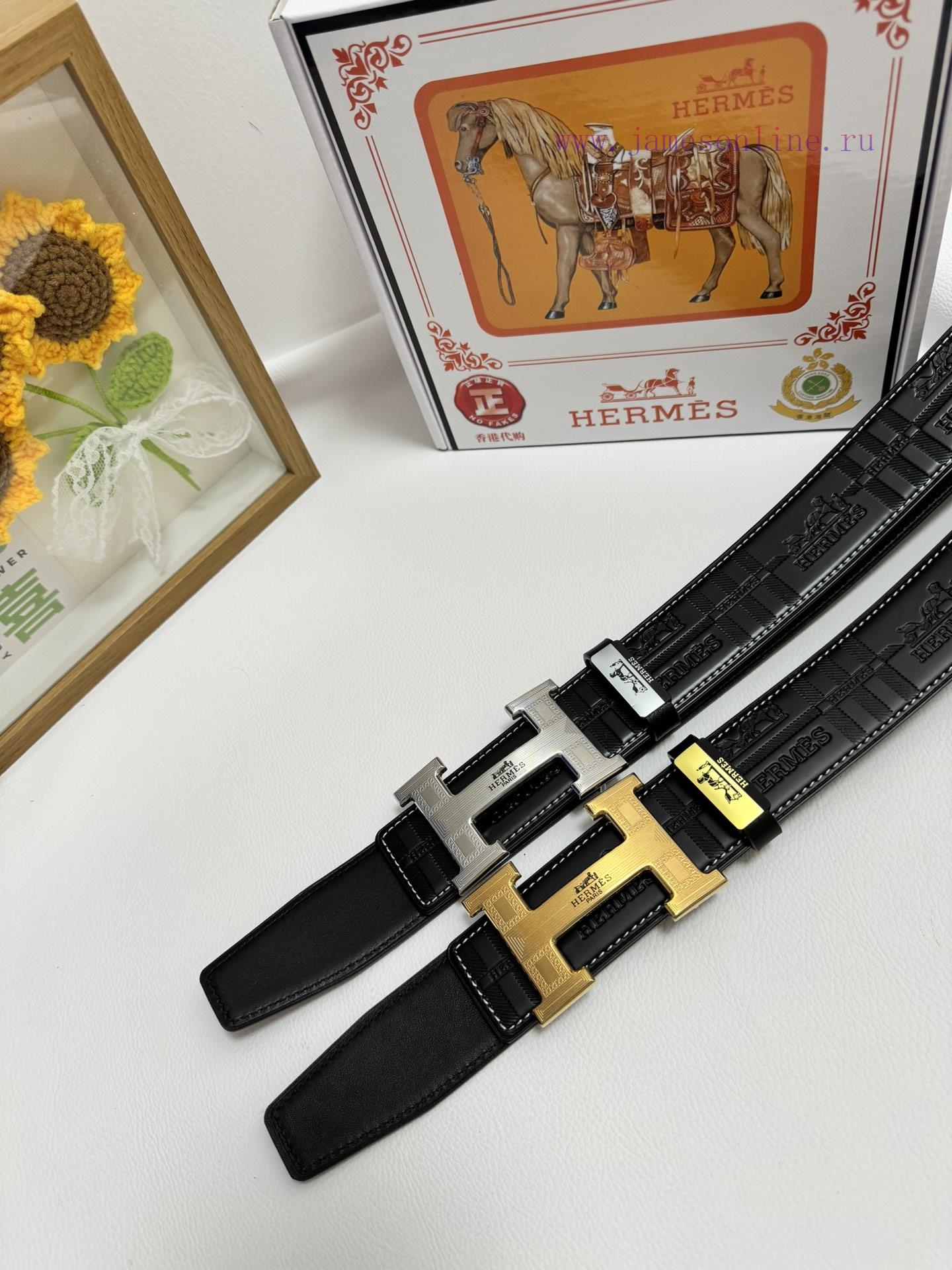 Hermes Hermès Material: Leather Belt with 100% Head Layer. The leather belt is guaranteed t p780nlnn