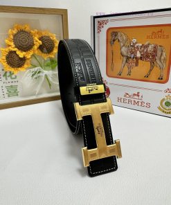 Hermes Hermès  Material: Leather Belt with 100% Head Layer. The leather belt is guaranteed t wqfntl9x
