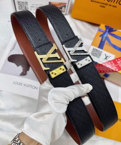 Belt LV Louis Vuitton's top tier replicaThe waistband is made of 100% cowhide, ensuring genu iavlbyn8
