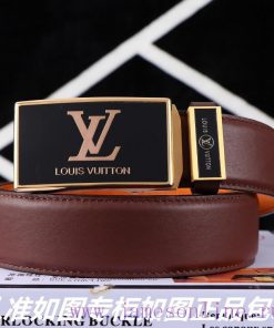 Lv... Louis Vuitton automatic buckleIdentify and receive a punch as a giftMaterial: 100% top lzd7itie