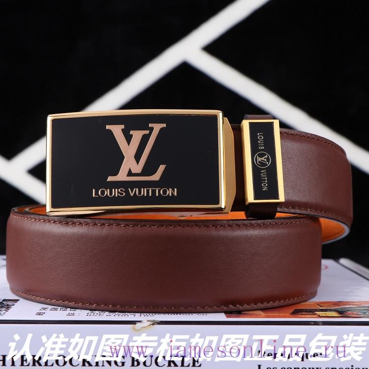 Lv... Louis Vuitton automatic buckleIdentify and receive a punch as a giftMaterial: 100% top lzd7itie
