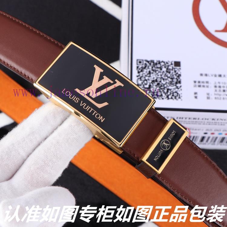 Lv... Louis Vuitton automatic buckleIdentify and receive a punch as a giftMaterial: 100% top lzd7itie - Image 6