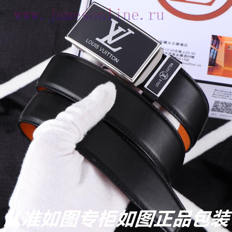 Lv... Louis Vuitton automatic buckleIdentify and receive a punch as a giftMaterial: 100% top u3tstgrp - Image 3