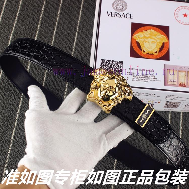 Versace Ver... sace ️ Crocodile patternIdentify and receive a punch as a giftThe material is 5d7x2eh4 - Image 4