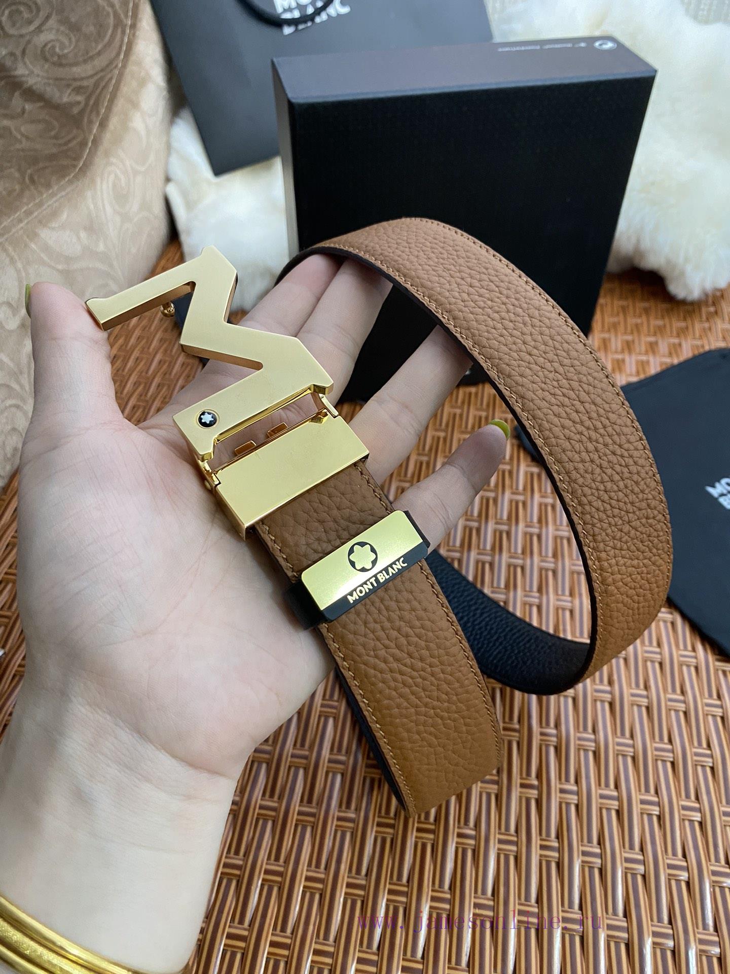 MontblancMaterial: Leather Belt with 100% Head Layer. The leather belt is guaranteed to be g spwgmg7a - Image 3