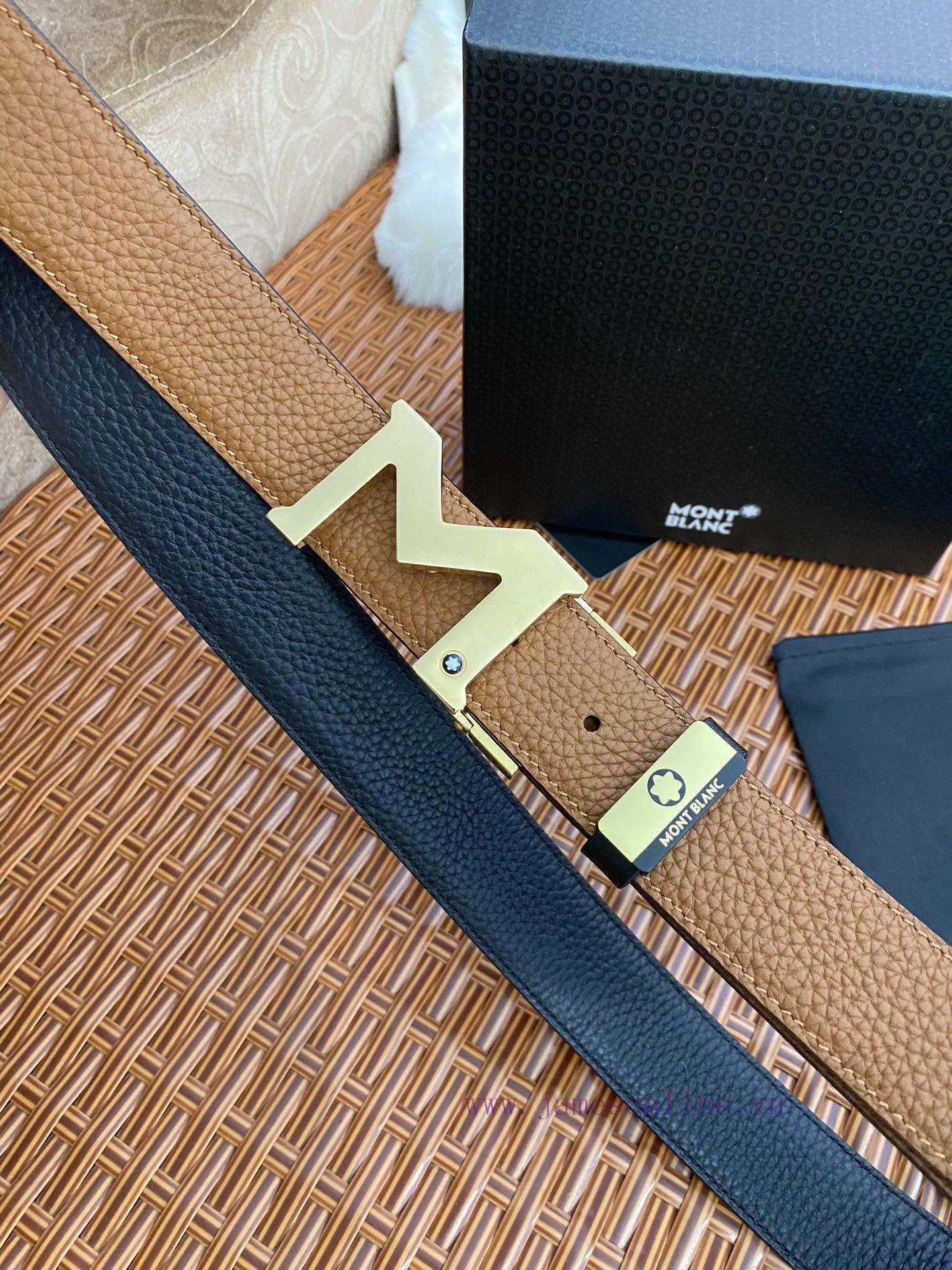 MontblancMaterial: Leather Belt with 100% Head Layer. The leather belt is guaranteed to be g spwgmg7a - Image 5
