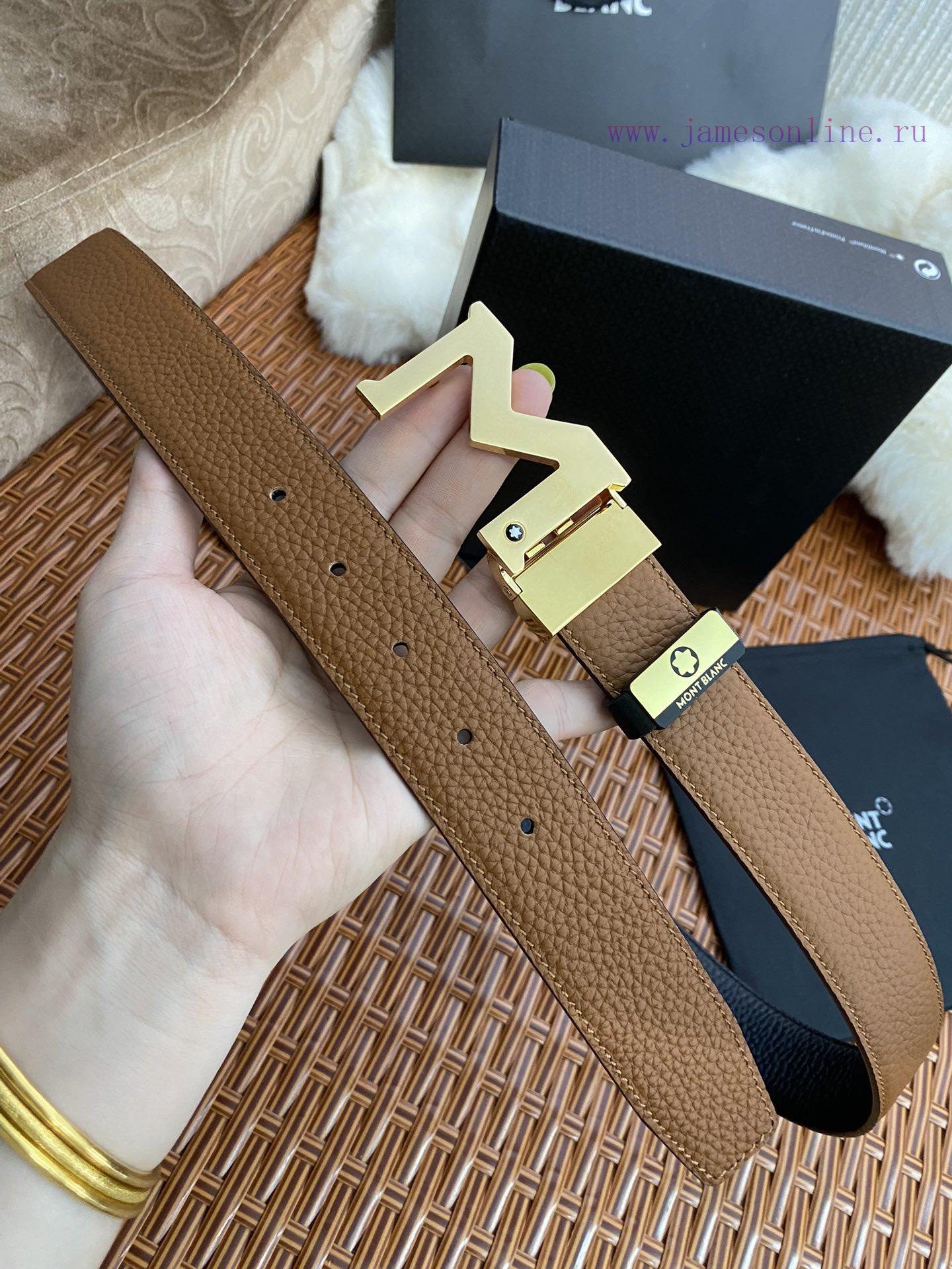 MontblancMaterial: Leather Belt with 100% Head Layer. The leather belt is guaranteed to be g spwgmg7a - Image 6