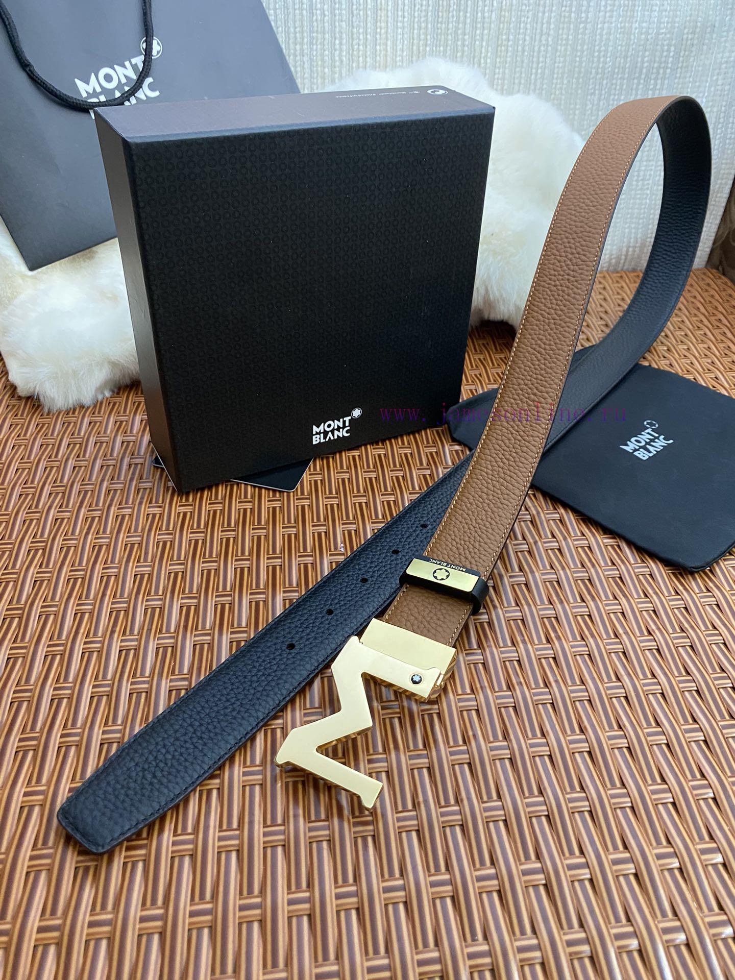MontblancMaterial: Leather Belt with 100% Head Layer. The leather belt is guaranteed to be g spwgmg7a - Image 8