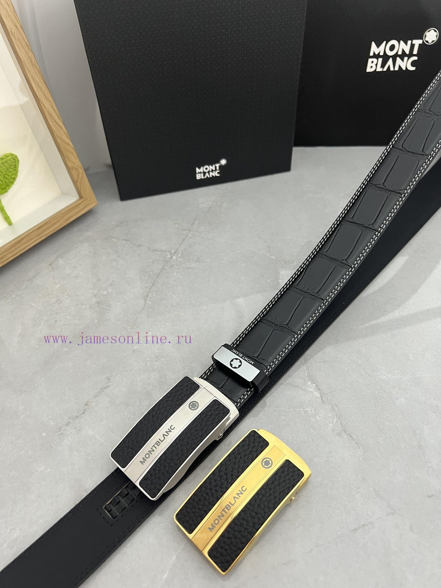 Montblanc Automatic BeltMaterial: Leather Belt with 100% Head Layer. The leather belt is gua nuk5qtrf - Image 8