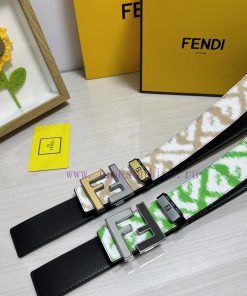 Fendi FENDIMaterial: Leather Belt with 100% Head Layer. The leather belt is guaranteed to be 0sflba19