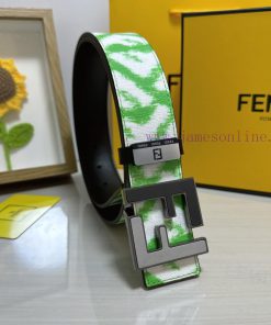 Fendi FENDIMaterial: Leather Belt with 100% Head Layer. The leather belt is guaranteed to be byy9854s