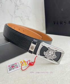 Versace. Versace Belt and BeltsHanging buckle, classic human head made of pure steel materia qkt92y0p
