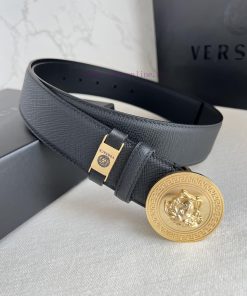 Versace. Versace Belt and BeltsHanging buckle, classic human head made of pure steel materia 1y3s5xv5