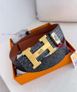 Hermes Hermes waist beltHanging buckle, classic pure steel material buckle head, double-side eqvc1bv7