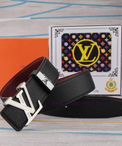 LV... Louis VuittonMaterial: Leather Belt with 100% Head Layer. The leather belt is guarante sxkd6oqr