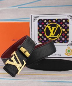 LV... Louis VuittonMaterial: Leather Belt with 100% Head Layer. The leather belt is guarante c46uomyx