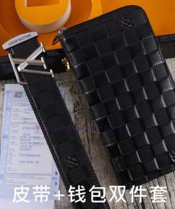 LV. Yilu Weideng Double Piece SetWooden box, belt+wallet, two-piece setGrade: Imported 100% i6lkes84