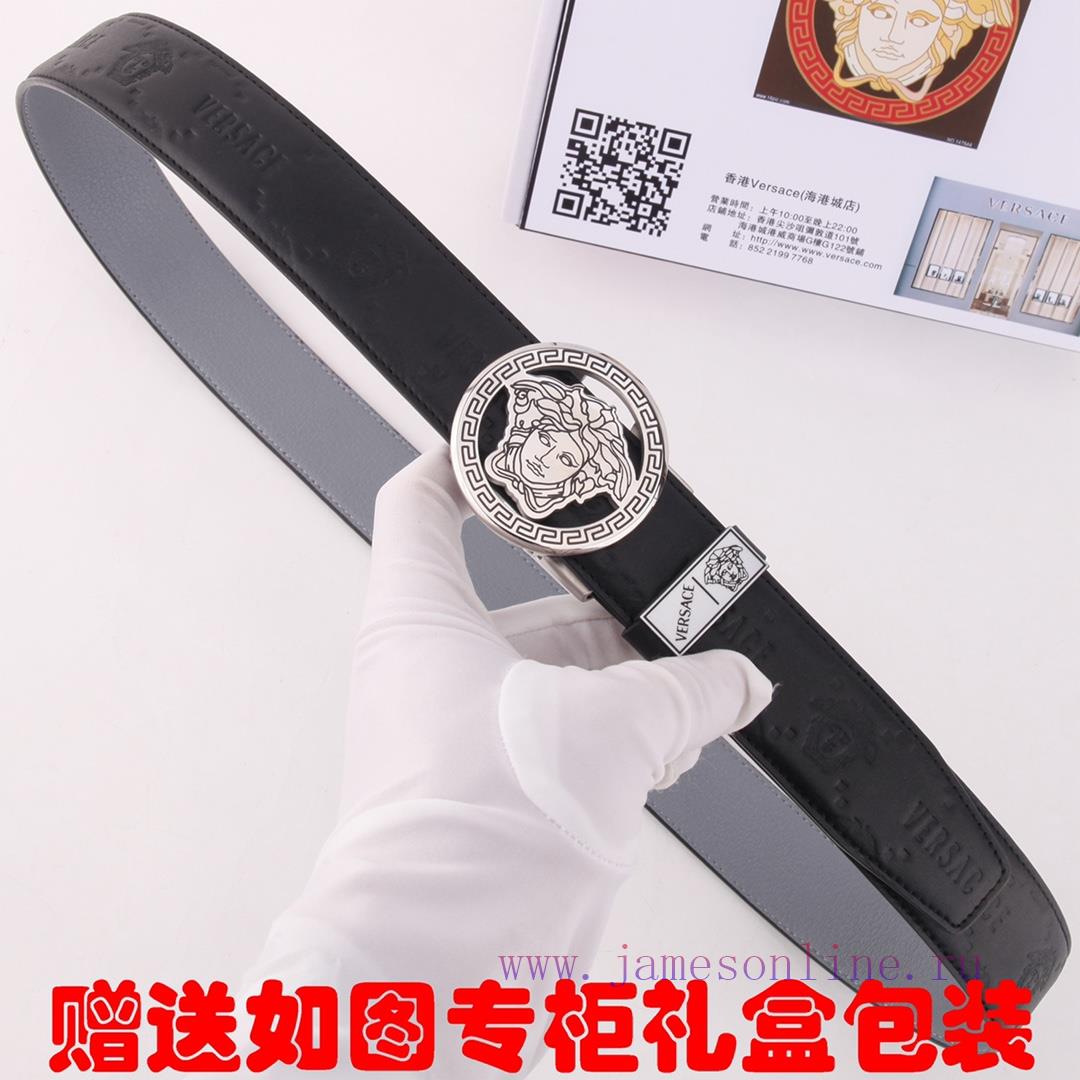 Belt Versace VERSACE ️ Automatic deductionBelt made of 100% imported original cowhide, autom mjnvb4f2 - Image 4