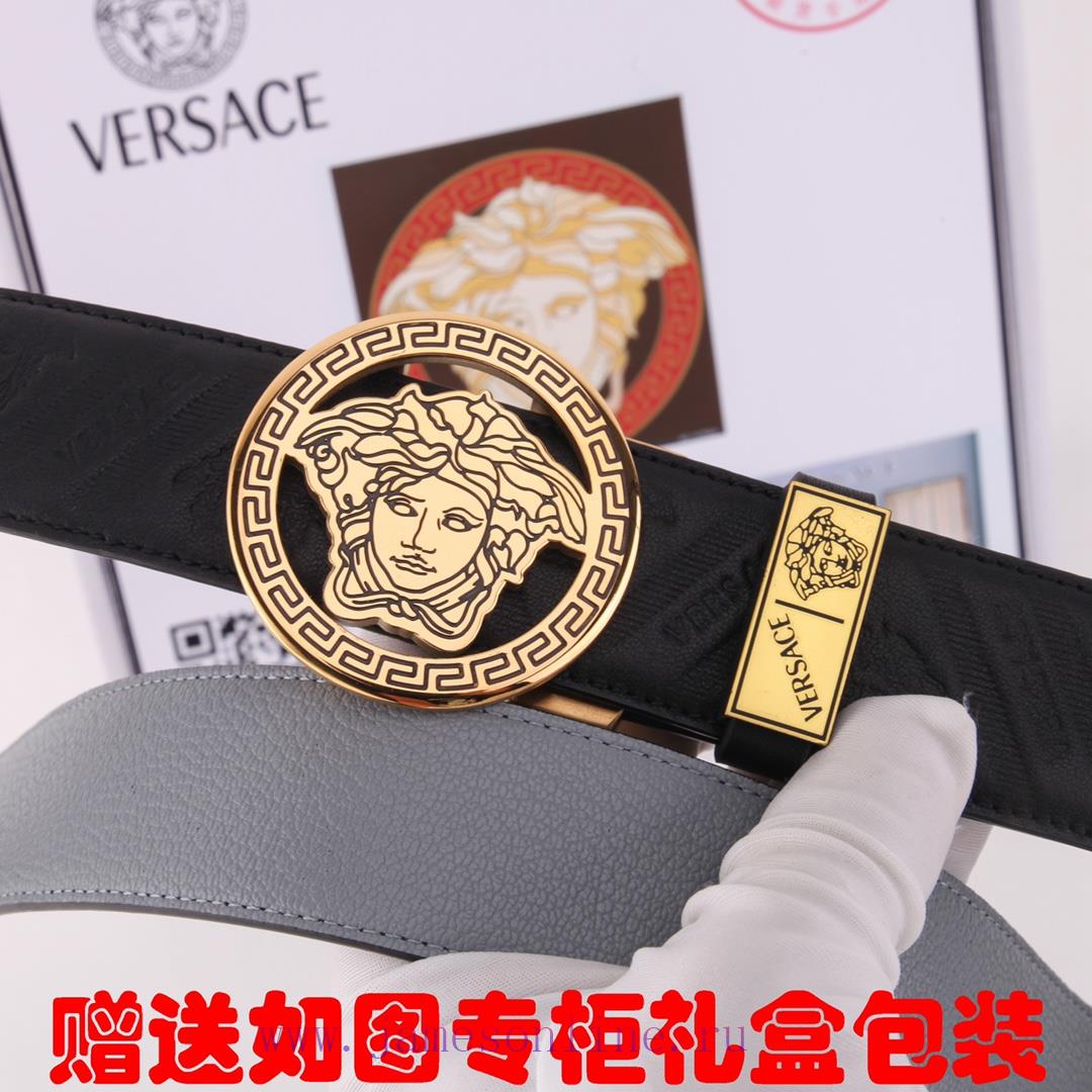 Belt Versace VERSACE ️ Automatic deductionBelt made of 100% imported original cowhide, autom bngs0cm1 - Image 8